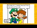 Luigi & Daisy Have a Baby (Comic Dub)
