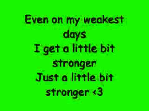 A Little Bit Stronger (Übersetzung) Video