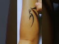 How To Make Tattoo Design Tribal With Pen | DIY tattoo