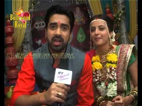 On location of TV Serial Iss Pyaar Ko Kya Naam Doon Ek Baar...