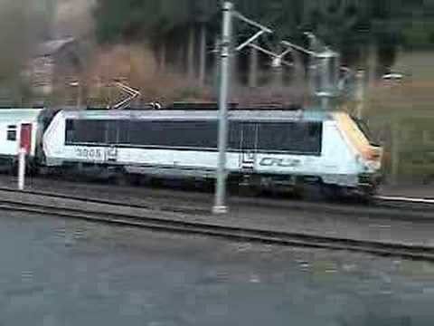 CFL 3005 with train to Liège in Vielsalm