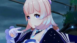Kokomi And The Front Line Genshin Impact Cutscene 4K Resolution