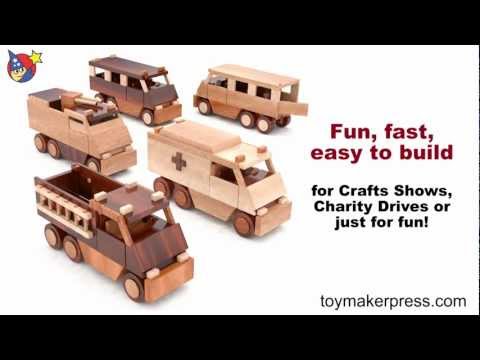 Wood Toy Plans - Table Saw - Big Dump Truck