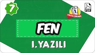 7.Sınıf Fen 2.Dönem 1.Yazılı | 2020