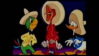 The Three Caballeros 1944 . Walt Disney Home Video - 1993 Uk Vhs Promo