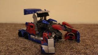 Transformers Stop Motion - Optimus Prime Transformation