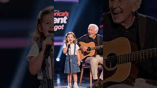 Grandfather And Granddaughter Emotional Duet