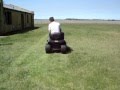 TRACTOR POULAN 17.5HP CORTANDO