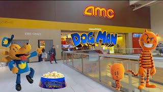 Dog Man Movie Vlog 2025Amc Theaters Dog Man Bowl & Merch