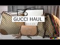 GUCCI HAUL 2 -Travel Backpack, Soho Camelia, Shoulder Bag, What fits, Styling, Unbox | Raq Review