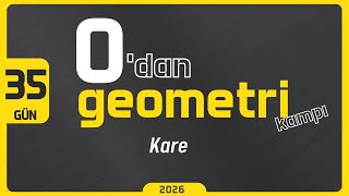 0 Dan Geometri Kampı 35.Gün Bi̇tti̇ Kare Rehber Matematik