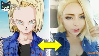7 PERSONAJES DE ANIME QUE EXISTEN EN LA VIDA REAL | PERSONAJES ANIMADOS EN LA VIDA REAL