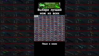 Выбери Лучший Нож #Мемыстандофф2 #So2 #Мем #Актив #Standoff2 #Нож #Ножи #Mad1 #Рек #Просмотры #Веля