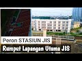 yukkk kita intip rumput lapangan utama jis & kondisi peron stasiun jis jakarta international stadium