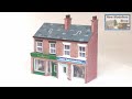 Hornby R9656 Low Relief Terraced Shops A