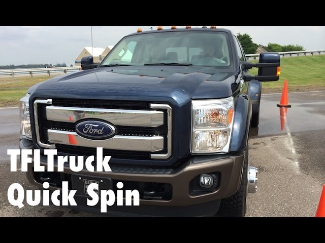 2015 Ford F-350 Heavy Duty Pickup Quick Spin Review - YouTube