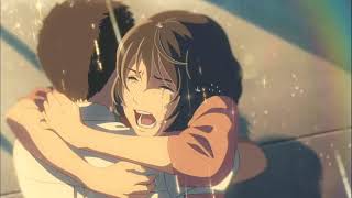 Garden Of Words Ending Hug Scene Emotional Scene Of Garden Of Words
