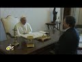 A lo del Papa Francisco el Presidente de la Comisión Europea