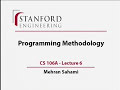 Lecture 6 | Programming Methodology (Stanford)