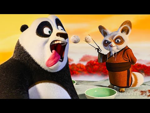 The Dumpling Training Scene | Kung Fu Panda | CLIP 