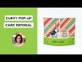🔴 Curvy Pop-Up Card Tutorial to Rock Your World + a Free Template Download