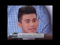 Iñigo Pascual gave a letter, drawing as a gift for his Dad