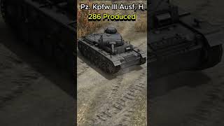 German Ww2 Panzer Iii Tanks