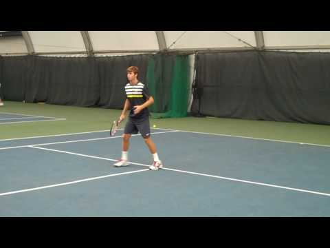 Seventeenyearold Ryan Harrison practicing at Nick Bollettieri Tennis 