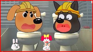 Sheriff Labrador  -  Skibidi Toilet Meme Song  ( Part 43 )