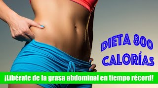 Dieta de 800 Calorías para Perder 3 Kilos en 1 semana