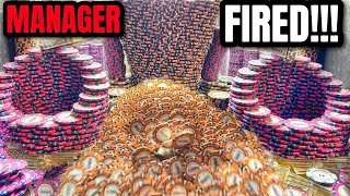 Casino Owner Flipped Out Manager Steals 20M, Gets Fired On The Spot High-Limit Coin Pusher