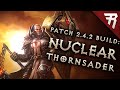 Diablo 3 2.4.3 Crusader Build: Thorns Bombardment GR 98+ (LoN, Season 9 Guide)