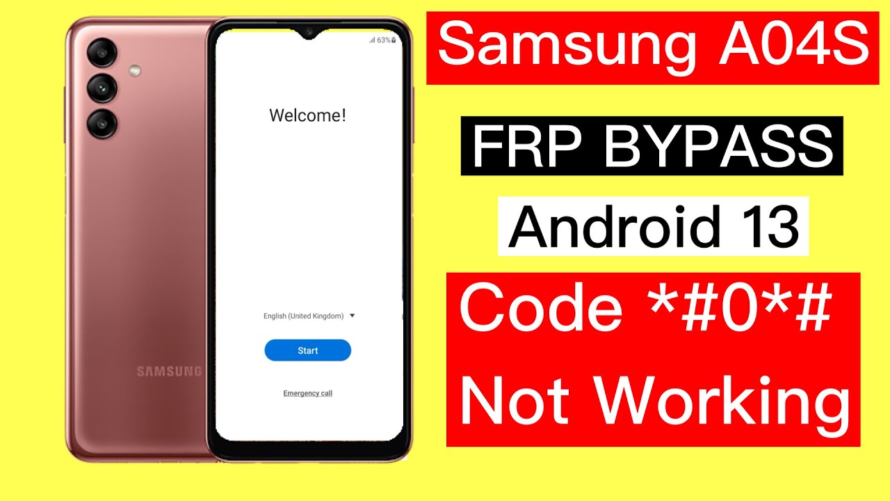 Samsung A04s Frp bypass Android 13 | Samsung frp code Samsung A04s Frp bypass Android 13 | Samsung frp code