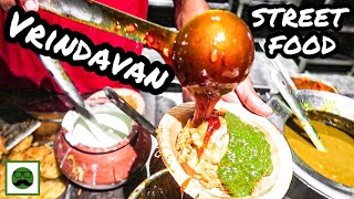 Vrindavan Ki Famous Chaat Chaupati || Indian Street Food|| Chowpatty