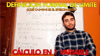Definición Formal Del Límite De Una Función (Epsilon-Delta) Lo Vas A Entender! | Cálculo | Mr Planck