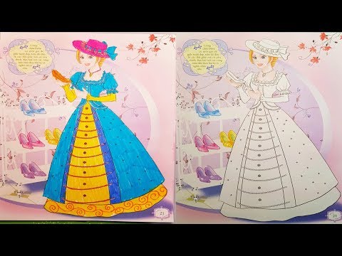 TÔ MÀU CÔNG CHÚA Disney 💕Hướng dẫn bé tô màu công chúa Demi mới nhất 2018 💕 BuBu TV