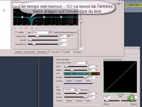 Modulation de paramètres dans Reaper