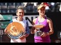 2017 internazionali bnl ditalia final elina svitolina vs simona halep wta highlights