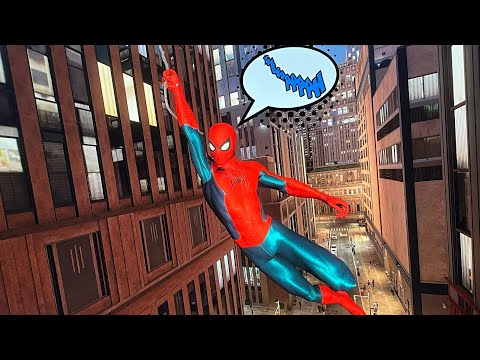 It was always you, Peter (New Red and Blue Suit from NWH) Spectacular Web Swinging (Happy Summer!)