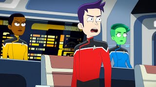 Boimler Is Temporarily Taking Over Captains Chair - Star Trek Lower Decks 4X10