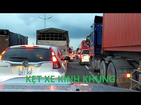 Kẹt Xe Nghiêm Trọng Trên Cao Tốc Trung Lương Sài Gòn | Ho Chi Minh - Trung Luong Expressway