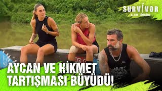 Hikmet Ve Aycan Arasında Sular Durulmuyor Survivor Türkiye 20.05.2025