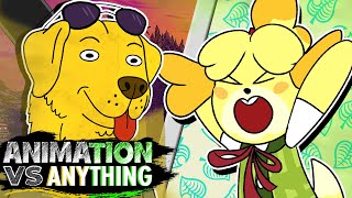 Mr. Peanuter Vs Isabelle - Rap Battle Animation Vs Anything