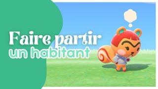Faire Partir Un Habitant Facilement Sur Animal Crossing New Horizons