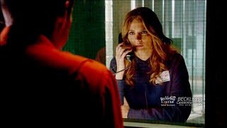 Castle 8x02 “XX” Beckett Visits Bracken in Prison Season 8 Episode 2