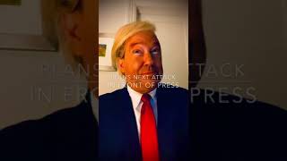 Trump reveals next attack to “60 minutes” crew, by accident