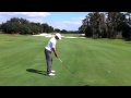 Stanford golfer steve Ziegler 2nd shot on par 5 hole 17 at