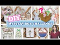 **MUST SEE** MYSTERY BOX CHALLENEGE | *NEW* SPRING DECOR DIY'S ON A BUDGET