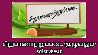 சிறுபாணாற்றுப்படை/முழுவதும்/விளக்கம்@தமிழ்கணேஷ்