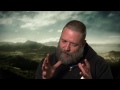 Noah: Russell Crowe "Noah" On Set Movie Interview